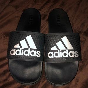 ADIDAS black slides